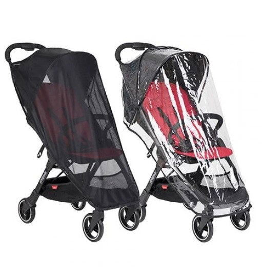 Phil&Teds Комплект Дъждобран + Слънчобран За Количка Go --- BebeMama