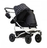 Phil&Teds Кош За Новородено Mb Duet Plus V3.2 - Черно + Бяло Каре --- BebeMama