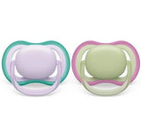 Philips Avent Залъгалки - Ultra Air + Стерил. Кутия (0-6М) Неутрални Момиче --- BebeMama