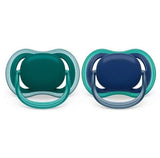 Philips Avent Залъгалки - Ultra Air + Стерил. Кутия (6-18М) Неутрални Момче --- BebeMama