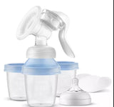 Philips Avent Ръчна Помпа За Изцежане Natural Motion С Чаши Via --- BebeMama