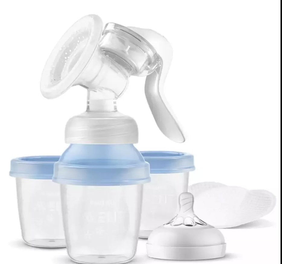Philips Avent Ръчна Помпа За Изцежане Natural Motion С Чаши Via --- BebeMama