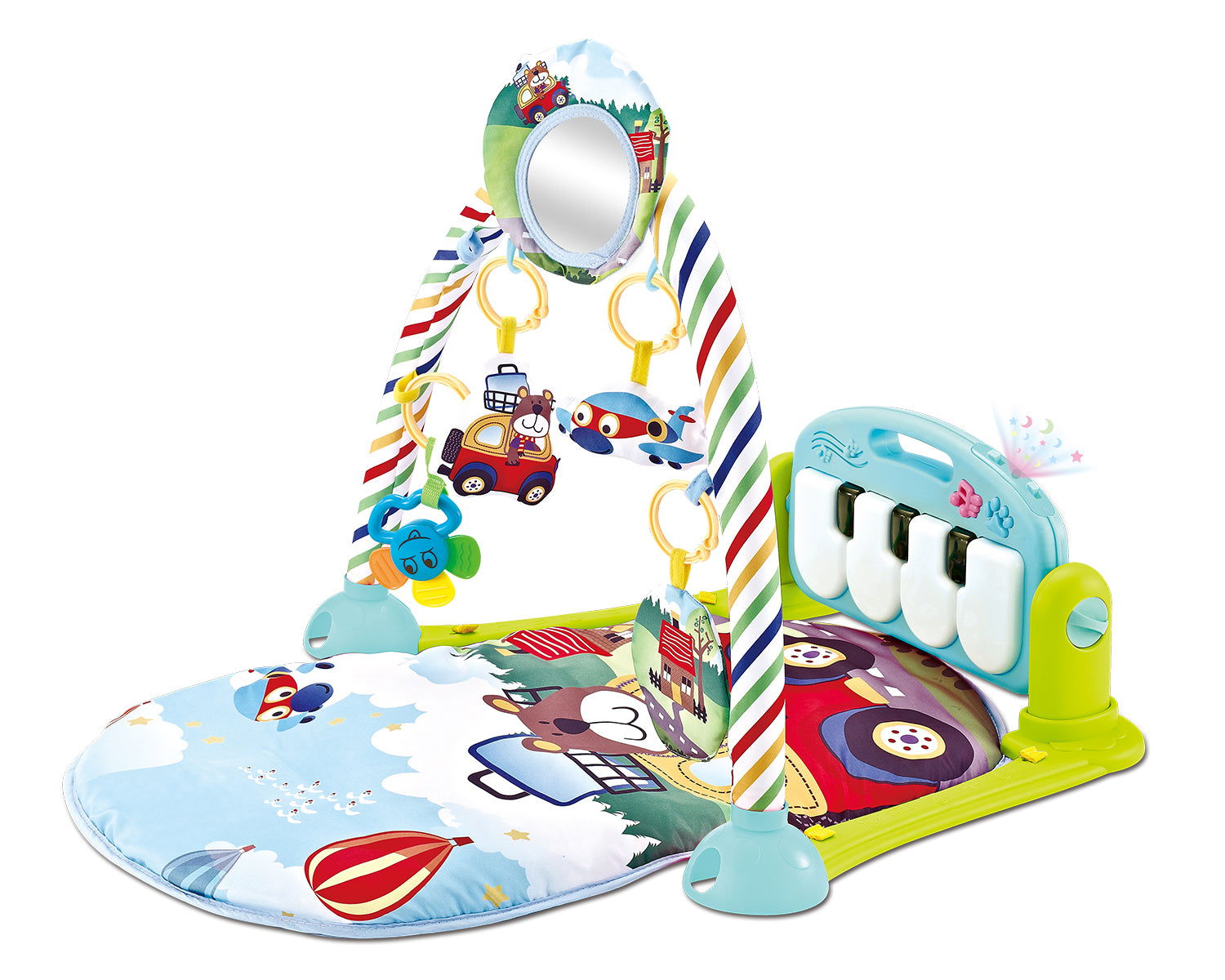 Активна Гимнастика Piano Mint --- BebeMama