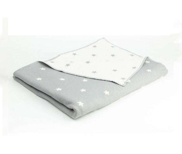 Pielsa-Одеяло Бамбук 75X90 См Сиво Кутия --- BebeMama