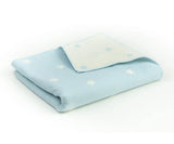 Pielsa-Одеяло Бамбук 75X90 См Синьо Кутия --- BebeMama