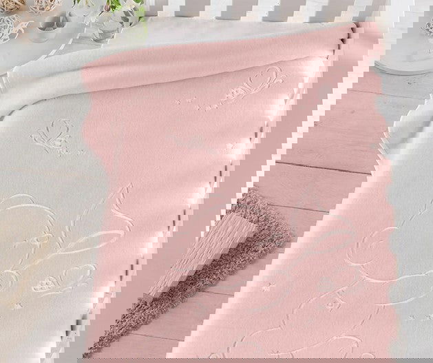 Pielsa-Одеяло Мече И Пеперуди 80X110 См Розово Кутия --- BebeMama