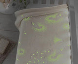 Pielsa - Одеяло Със Светещи Кристали Мече И Пеперуди 110Х140 См Натурално Кутия --- BebeMama