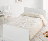 Pielsa - Одеяло Със Светещи Кристали Мече И Пеперуди 110Х140 См Натурално Кутия --- BebeMama