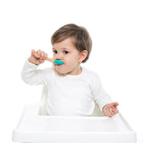 Minikoioi Scoops Бебешки Лъжици - 2 Бр. - Зелен/Pink --- BebeMama