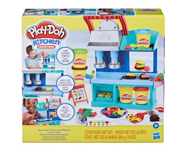 Play Doh - Игрален Комплект Ресторант Busy Chefs --- BebeMama