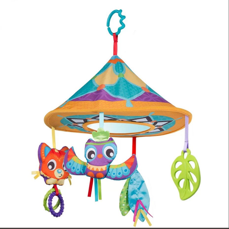 Playgro Музикална Активна Гимнастика С Топки - Типи Палатка 0М+ --- BebeMama