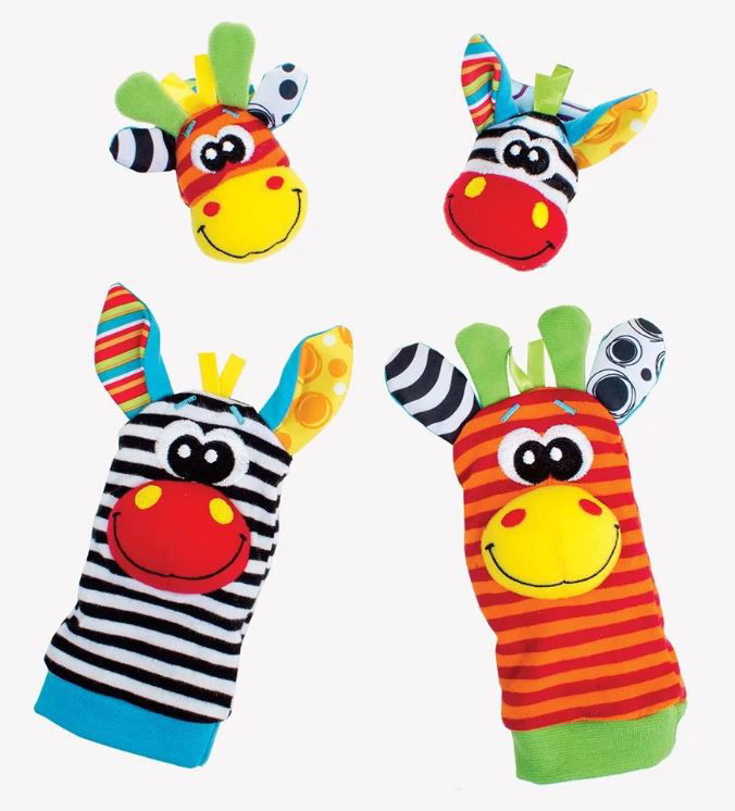 Playgro Гривни Дрънкалки И Чорапки Джунгла 0М+ --- BebeMama