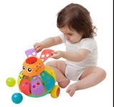 Playgro Активна Играчка За Бутане С Топчета Октопод 12-36М --- BebeMama