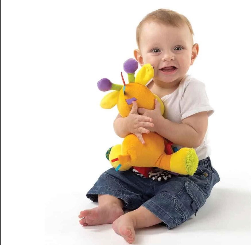 Playgro Активен Жираф За Гушкане 30См 0М+ --- BebeMama