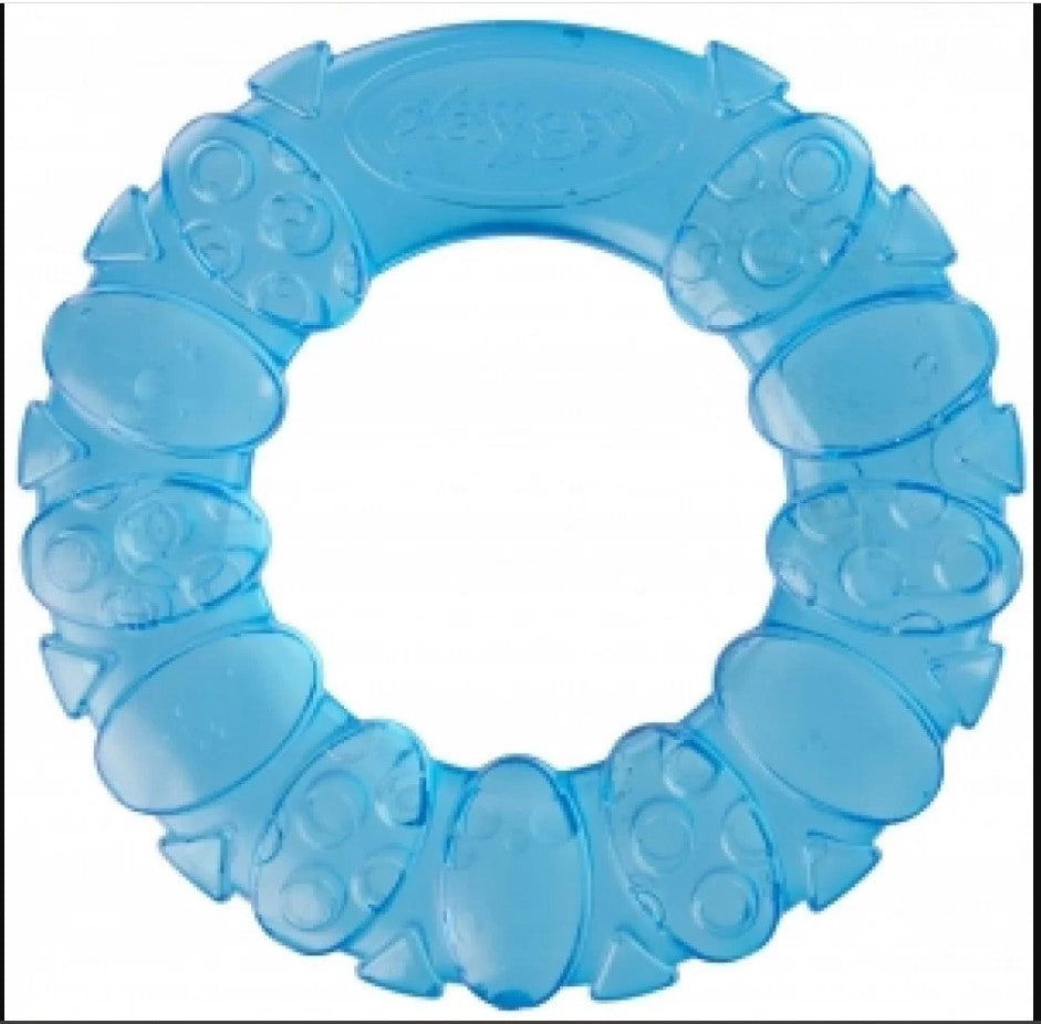 Playgro Гризалка С Вода Син Ринг 3М+ --- BebeMama
