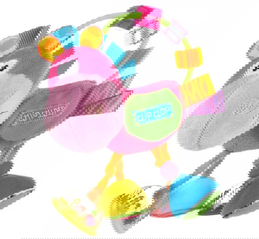 Playgro Дрънкалка Конче Хоп Троп Розов Цвят 3М+ --- BebeMama