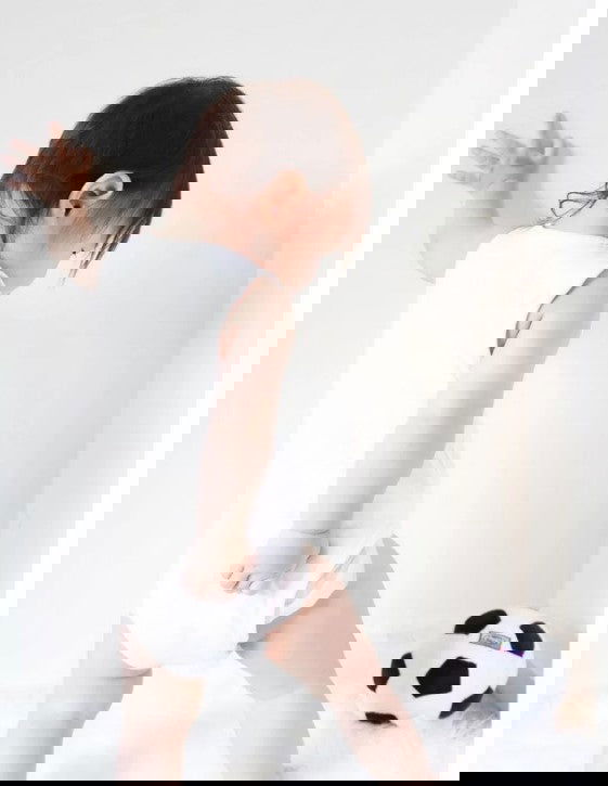 Playgro Текстилна Футболна Топка 6M+ --- BebeMama