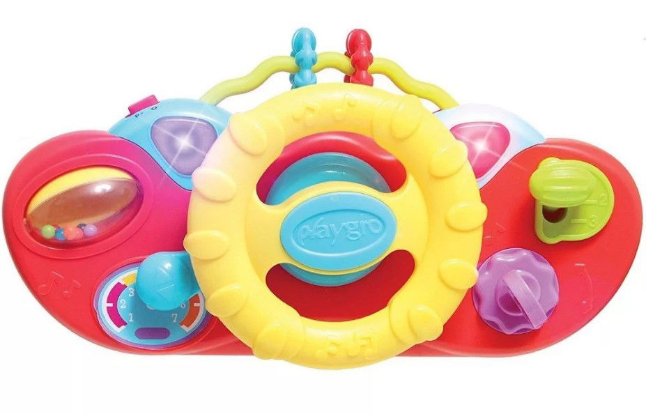 Playgro Игрален Център Кола Със Светлини И Звуци 6М+ --- BebeMama