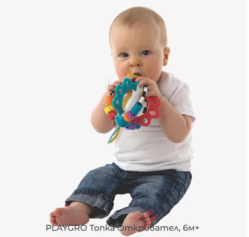 Playgro Топка Откривател 6М+ --- BebeMama