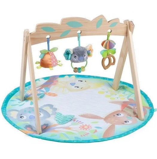 Playgro Активна Гимнастика С Дървена Арка Fauna Friends 0М+ --- BebeMama