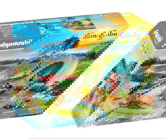 Playmobil - Къмпинг С Лагерен Огън --- BebeMama