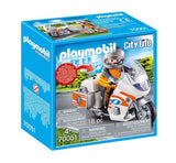 Playmobil - Мотоциклет За Спешна Помощ --- BebeMama