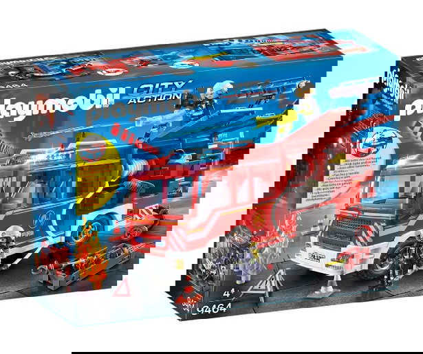 Playmobil - Пожарна Кола С Контейнер За Вода --- BebeMama