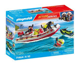 Playmobil - Пожарна Лодка С Воден Скутер --- BebeMama