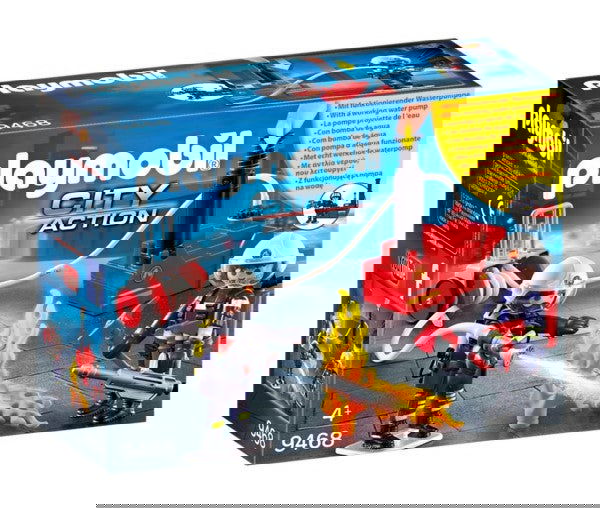 Playmobil - Пожарникари С Помпа За Вода --- BebeMama