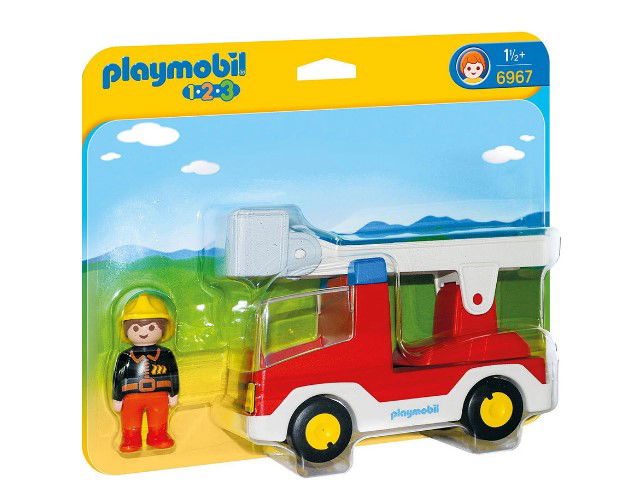 Playmobil - Пожарникарски Камион Със Стълба --- BebeMama