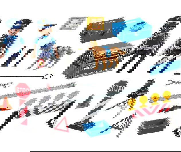 Playmobil - Полицейска Блокада --- BebeMama