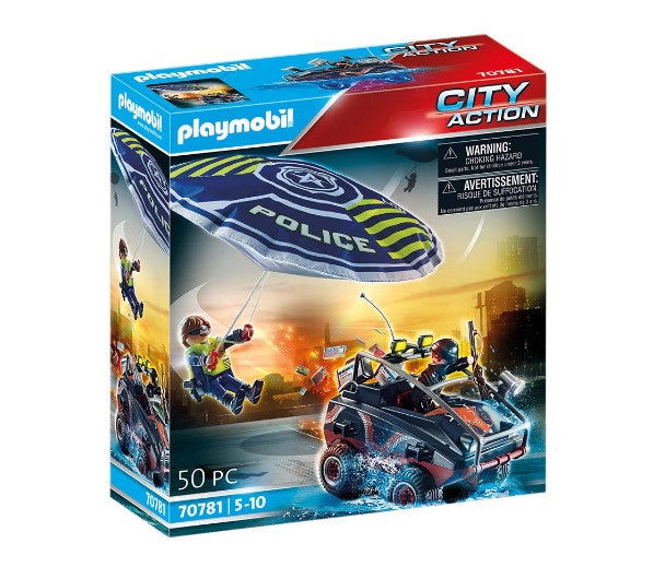 Playmobil - Полицейски Парашут С Кола --- BebeMama