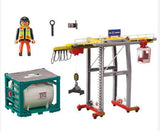 Playmobil - Товарен Кран С Контейнер --- BebeMama