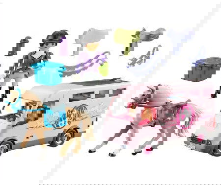 Playmobil - Транспортьор За Коне С Тренажор --- BebeMama