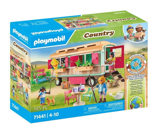 Playmobil - Уютно Кафене Със Зеленчукова Градина --- BebeMama