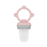 Minikoioi Pulps Силиконова Залъгалка За Плодове И Зеленчуци - Pinky Pink/Powder Grey --- BebeMama