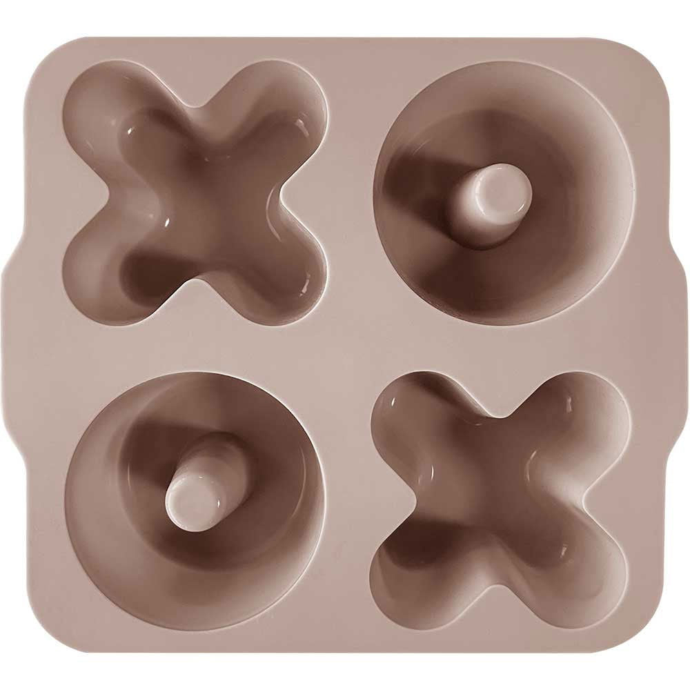 Minikoioi Xoxo Силиконова Форма - Bubble Beige/Powder Grey --- BebeMama