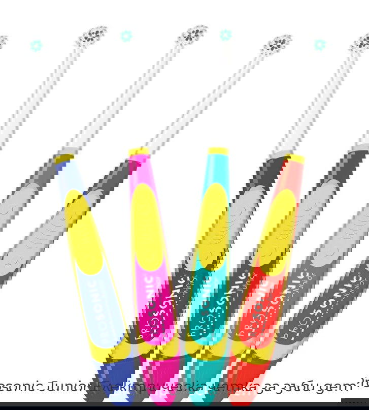 Prosonic Junior - Електронна Четка За Зъби - За Деца 3 Години+ Синя --- BebeMama