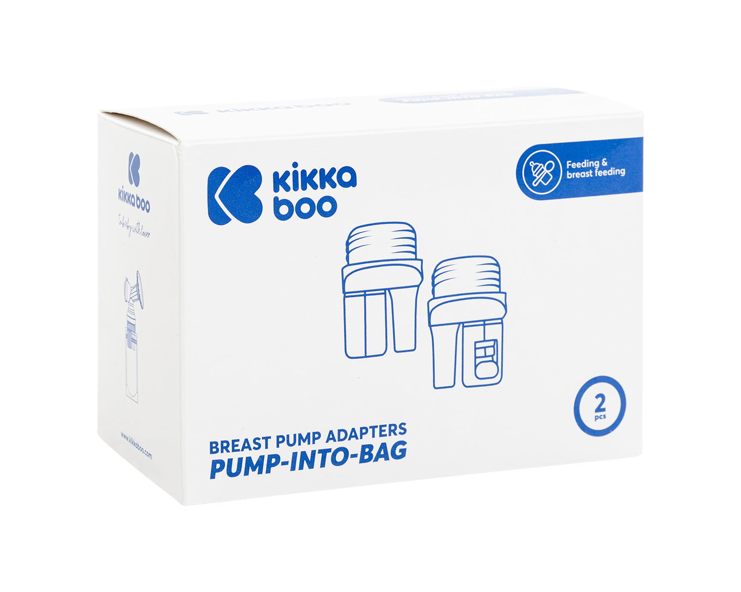 Адаптори За Помпа За Кърма Pump-Into-Bag 2 Бр --- BebeMama