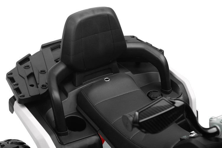 Акумулаторен Автомобил Quad Gigant Бял Caretero Toyz --- BebeMama