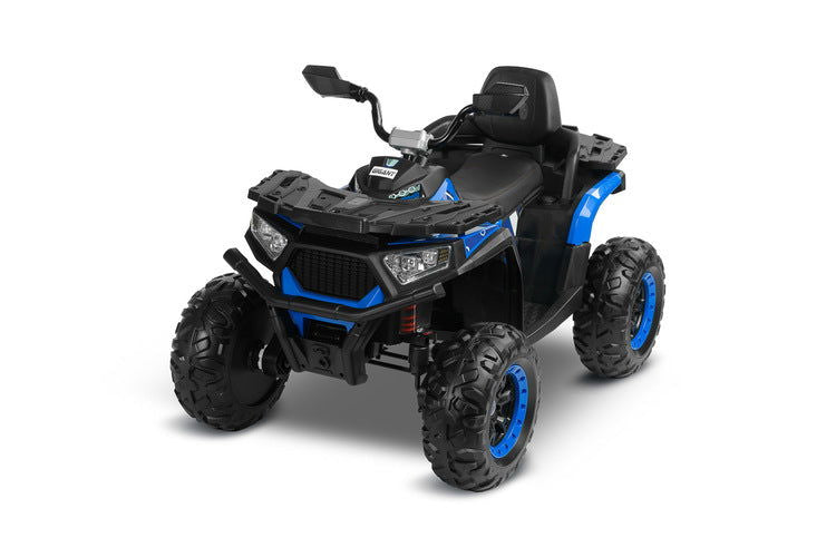Акумулаторен Автомобил Quad Gigant Син Caretero Toyz --- BebeMama