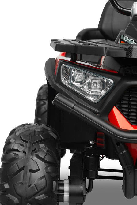 Акумулаторен Автомобил Quad Gigant Червен Caretero Toyz --- BebeMama