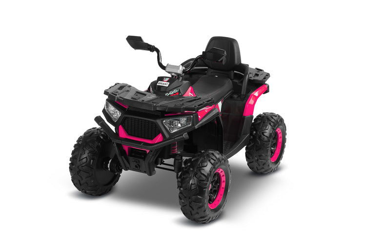 Акумулаторен Автомобил Quad Gigant Pink Caretero Toyz --- BebeMama