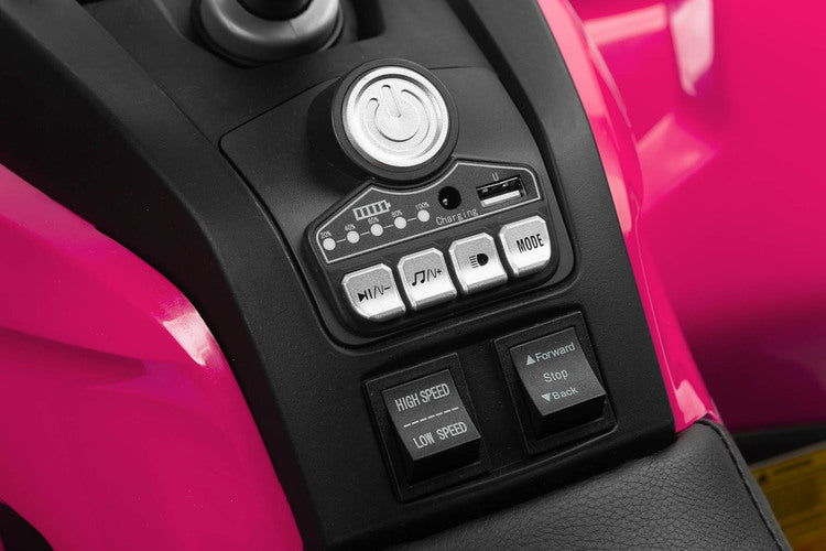Акумулаторен Автомобил Quad Gigant Pink Caretero Toyz --- BebeMama