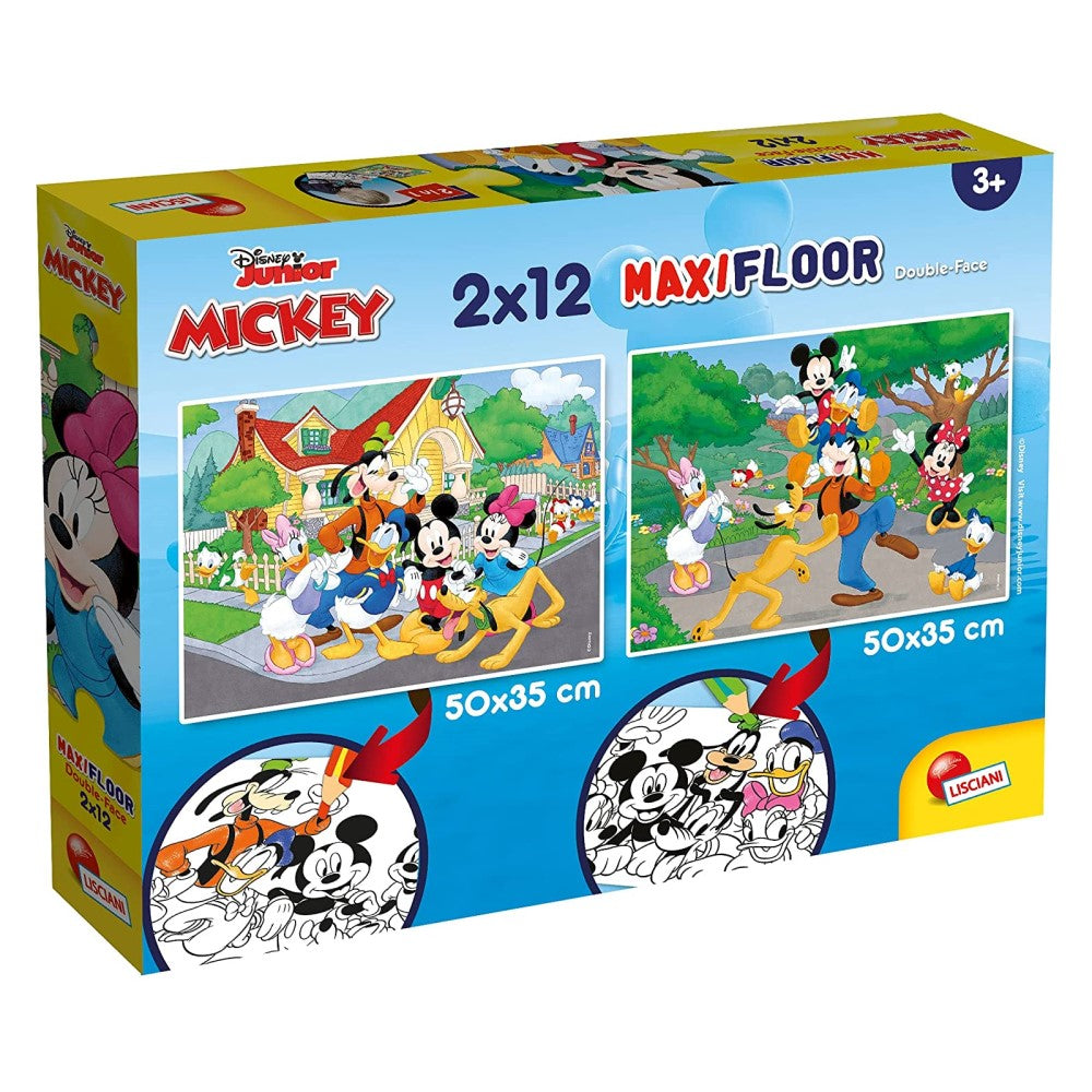 Пъзел 2Х12 Ч. Maxi Mickey
