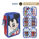 Несесер Три Ципа Пълен Mickey