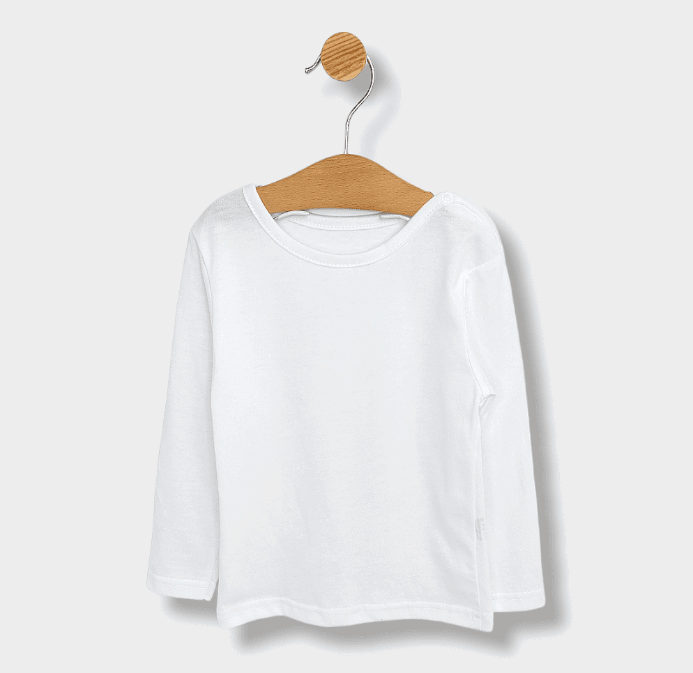 Rainy Детска Блуза С Дълъг Ръкав Копче --- BebeMama