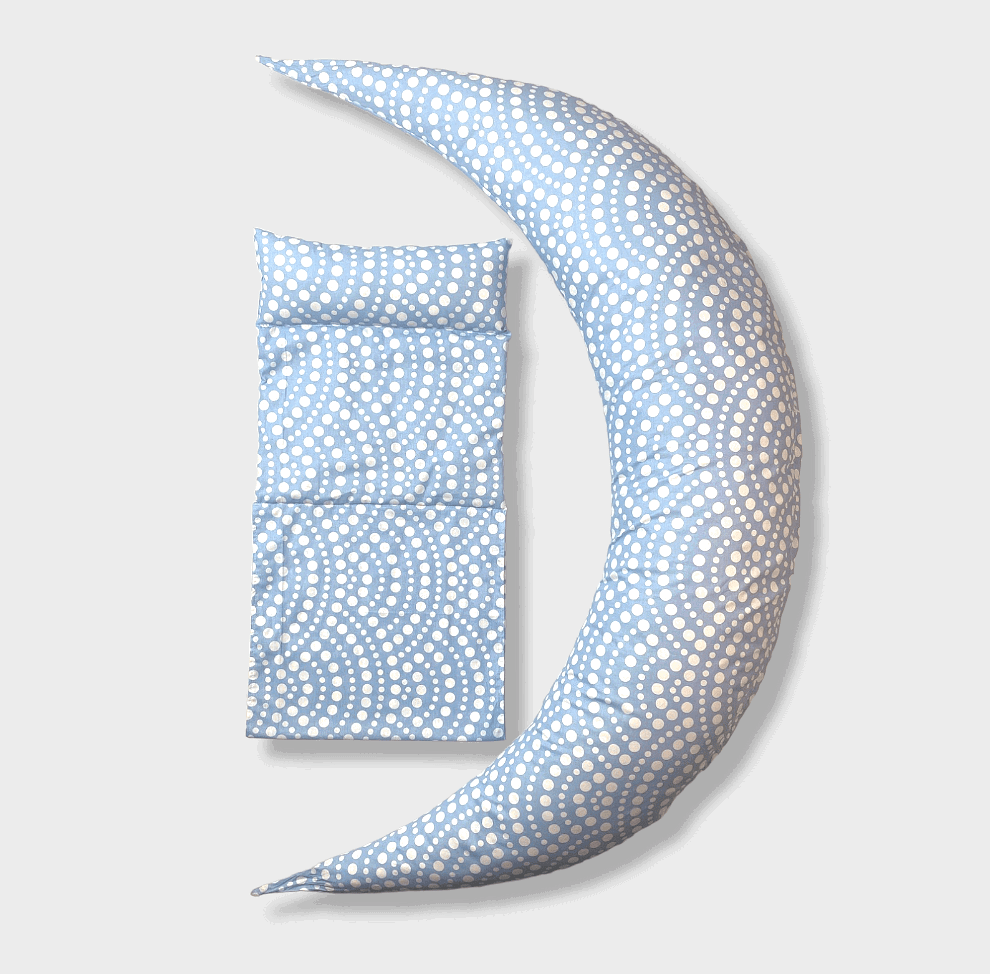 Rainy Възглавница За Кърмене 10В1 Бели Точки --- BebeMama