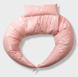 Rainy Възглавница За Кърмене 10В1 Розови Глухарчета --- BebeMama