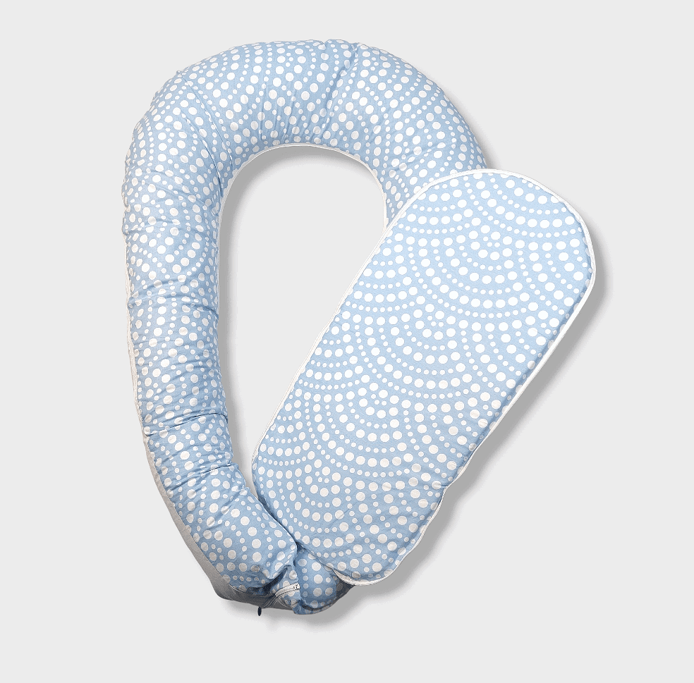 Rainy Бебешко Гнездо За Новородено 3В1 Бели Точки --- BebeMama